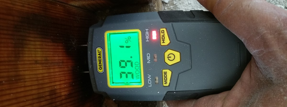 MOISTURE CONTENT 39.1% NOT SAFE
